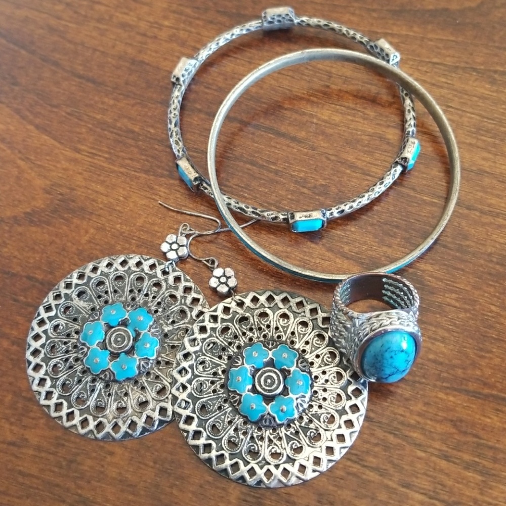 Turquoise Jewelry Set